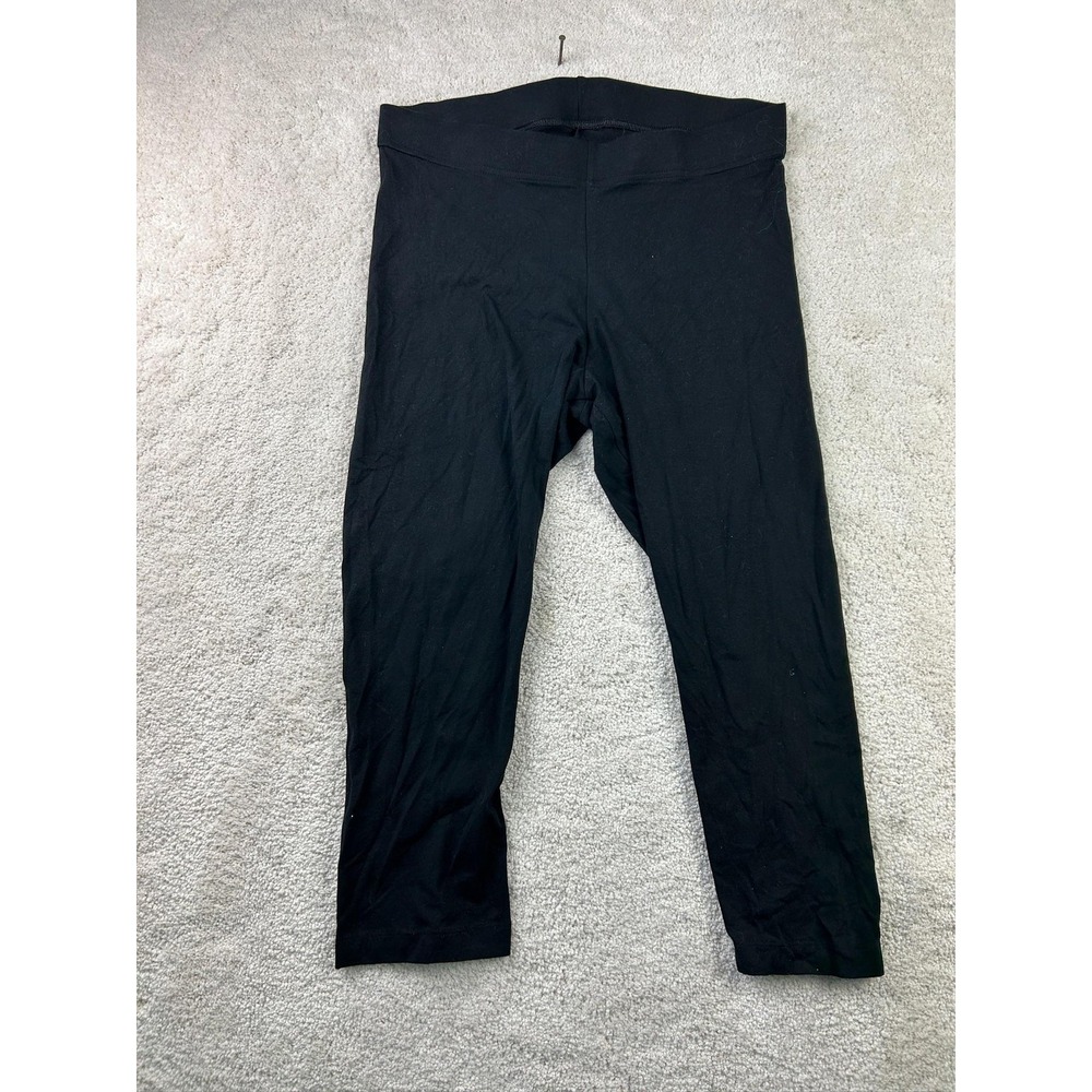 Old Navy Leggings Womens Large Black Stretch Yoga Pants High Waist Activewear